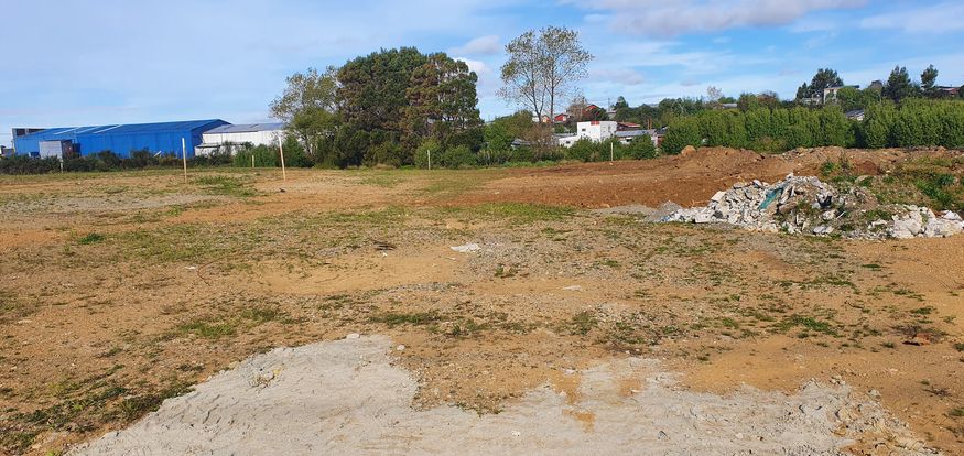 Se vende terreno industrial en ingreso a Ancud